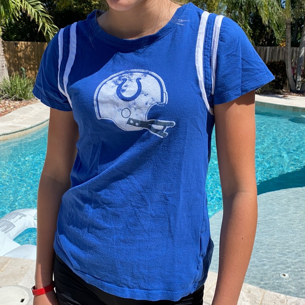 Colts jersey T-shirt with burn out print